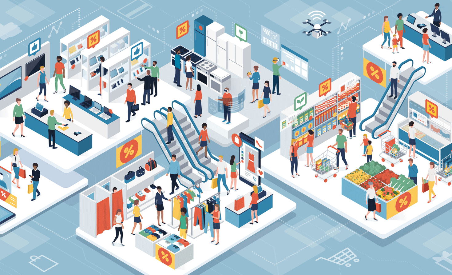 Tối ưu vận hành và chuỗi cung ứng nâng cao hiệu quả bán lẻ.