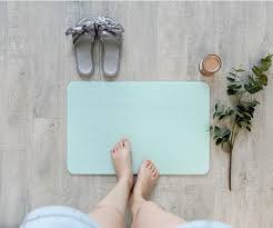 Thảm đá siêu thấm Nhật Bản xanh lá không hoạ tiết (Kiện 300 thảm)