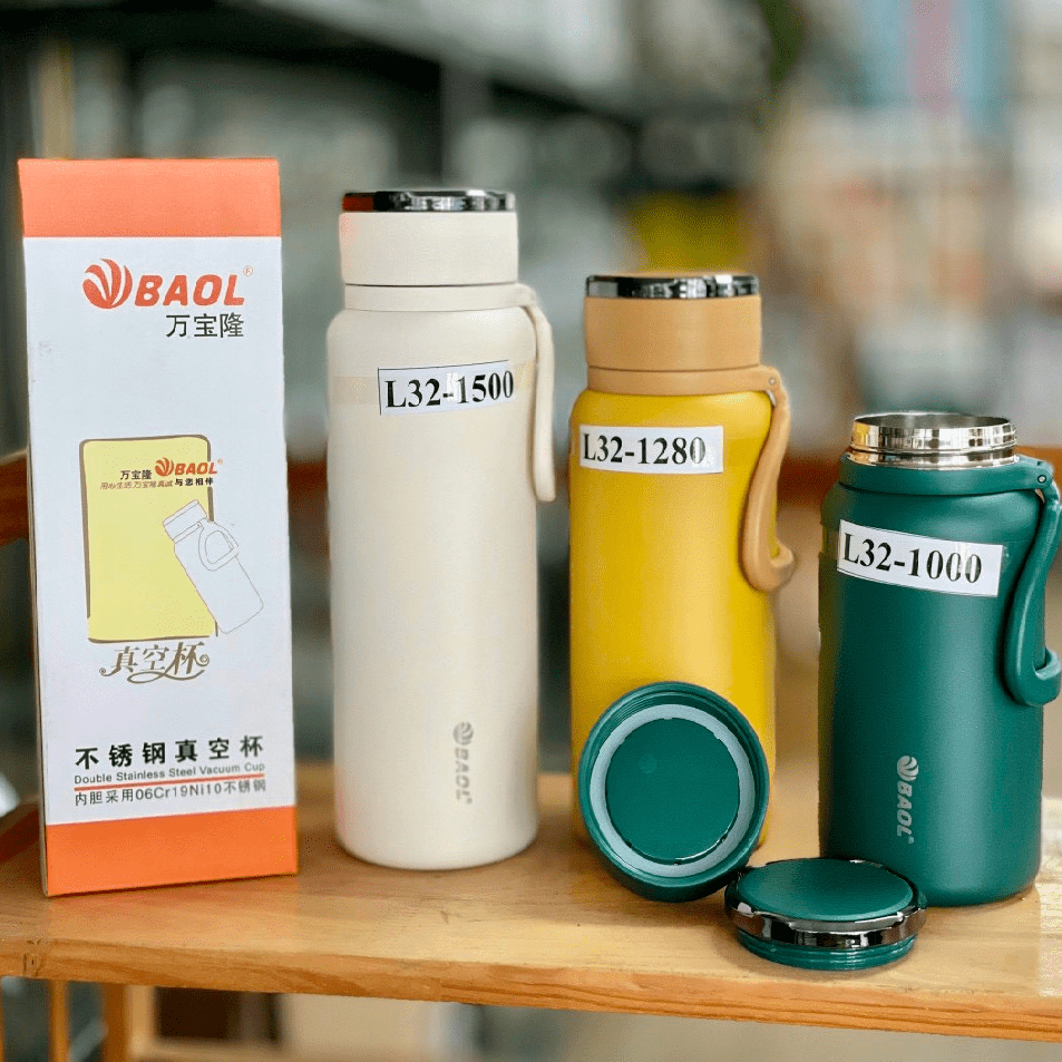 Bình giữ nhiệt BaoL-1280ml (Kiện 50 cái)