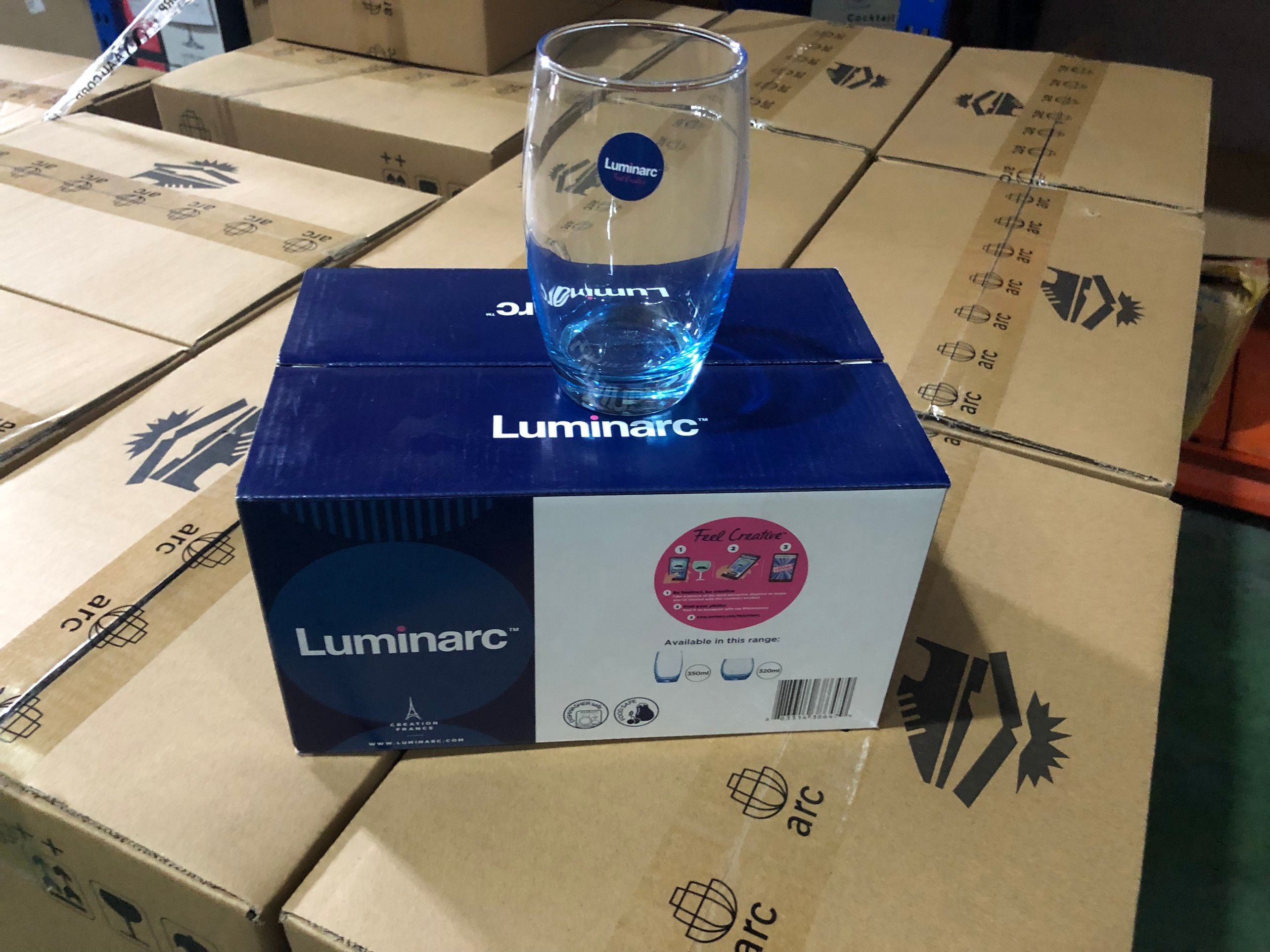 Bộ 6 ly thủy tinh Luminarc 350ml