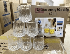 Ly kim cương bầu thấp 621-1 Elegant