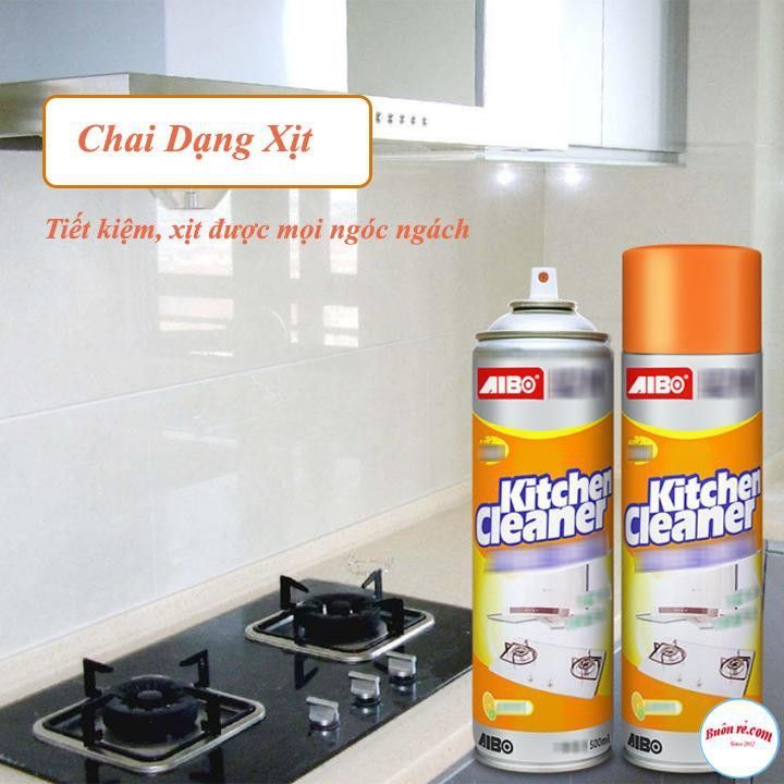 Chai xịt tẩy rửa đa năng Kitchen Cleaner 500ml Tmark (Kiện 24 chai)