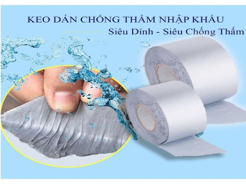 Cuộn băng keo chống thấm 10cm Tmark (Kiên18 cuộn) (Hàng nguyên kiện)