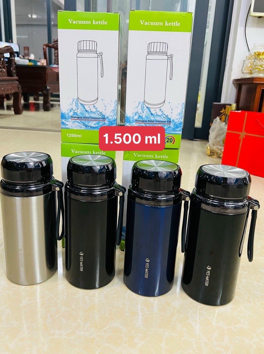 Bình giữ nhiệt Vacuum kettle Tmark dung tích 1000ml thiết kế hiện