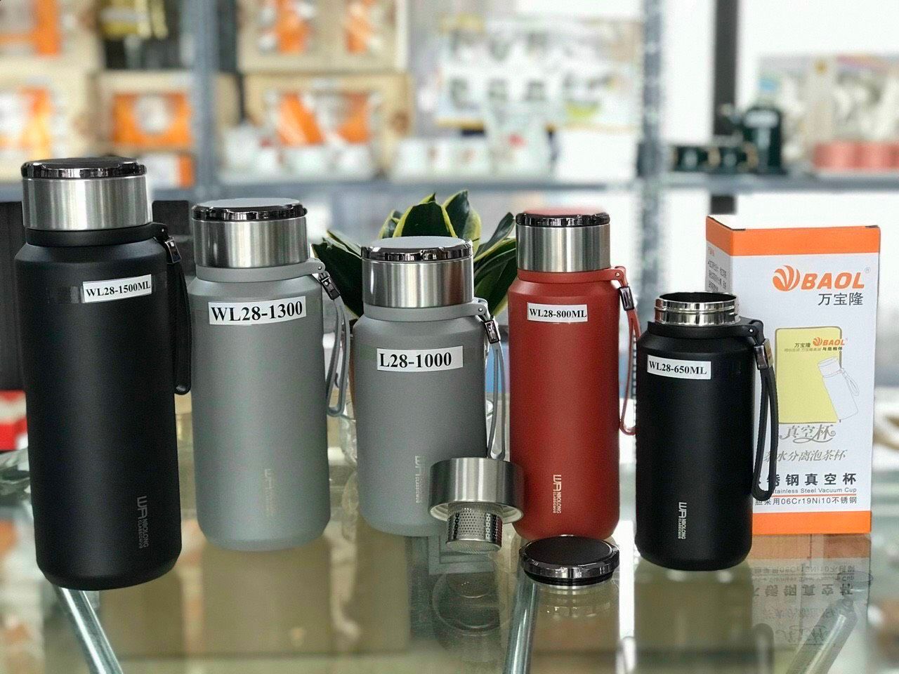 Bình giữ nhiệt V28 Tmark dung tích 800ml có khóa an toàn (kiện 50 cái)