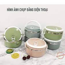 Cặp lồng Tmark hộp cơm 1 tầng lúa mạch thân thiện với môi trường và giữ nhiệt tốt (Kiện 60 bộ)