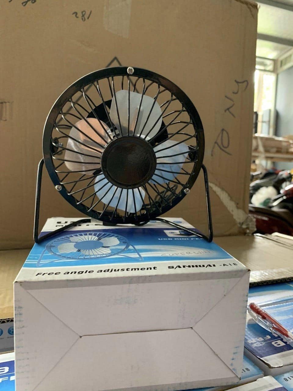 Quạt lòng kim loại gió mạnh, chạy êm, bền đẹp Tmark (Kiện 30 cái)