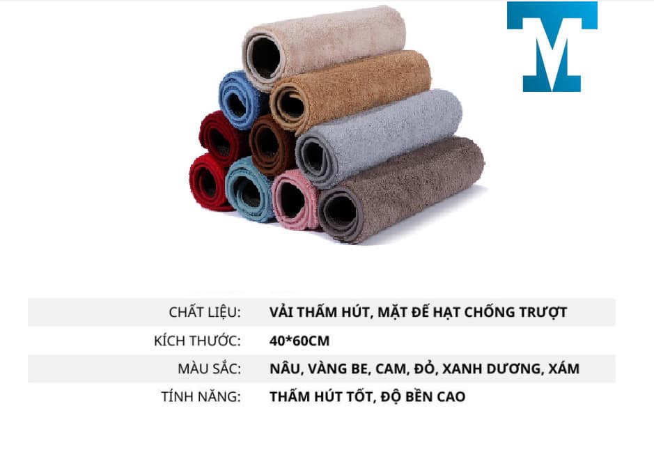 Thảm màu sắc bàn chân (Kiện 200 cái)