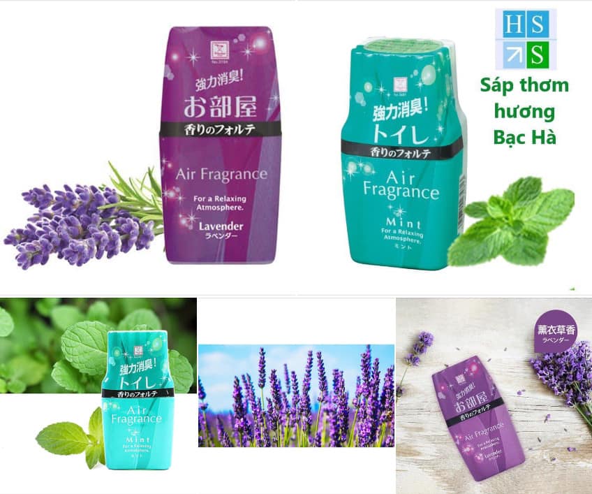 [Hàng Nhật] Hộp khử mùi toilet hương lavender Tmark (Kiện 12 cái)