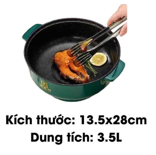 Nồi lẩu hơi Mandeli 28cm Tmark (Kiện 24 cái)