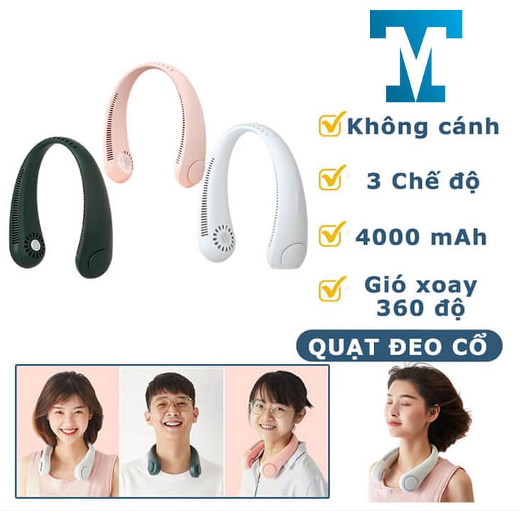 Quạt mini đeo cổ Tmark (Kiện 60 cái) 7