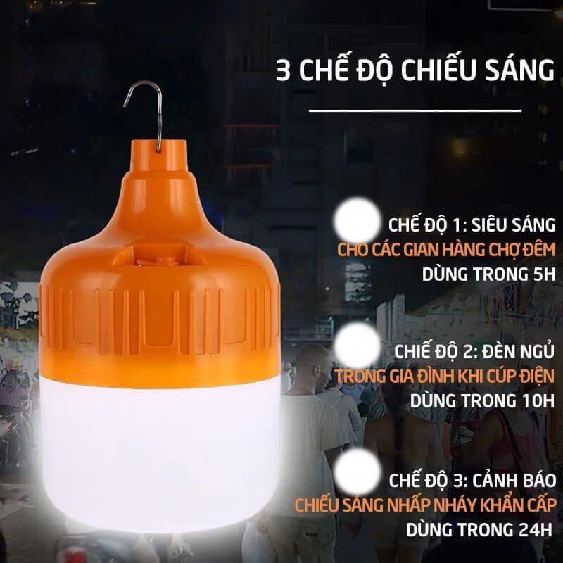 Đèn bóng led tích điện loại 150W Tmark (Kiện 50 cái)