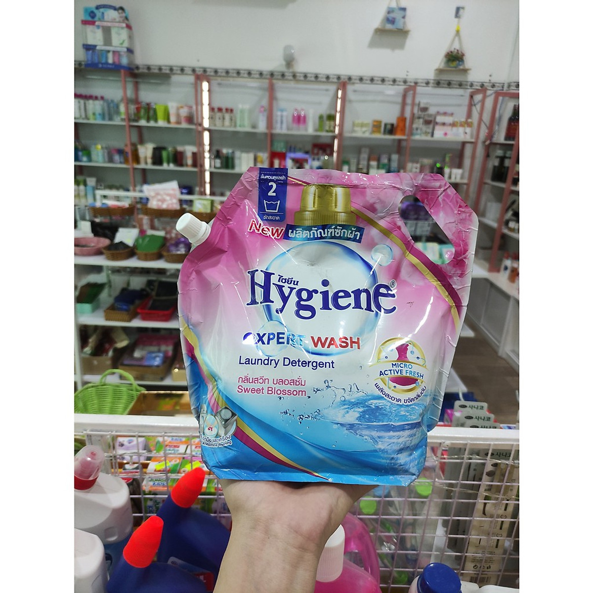 Nước giặt 1800ml Hygen Tmark