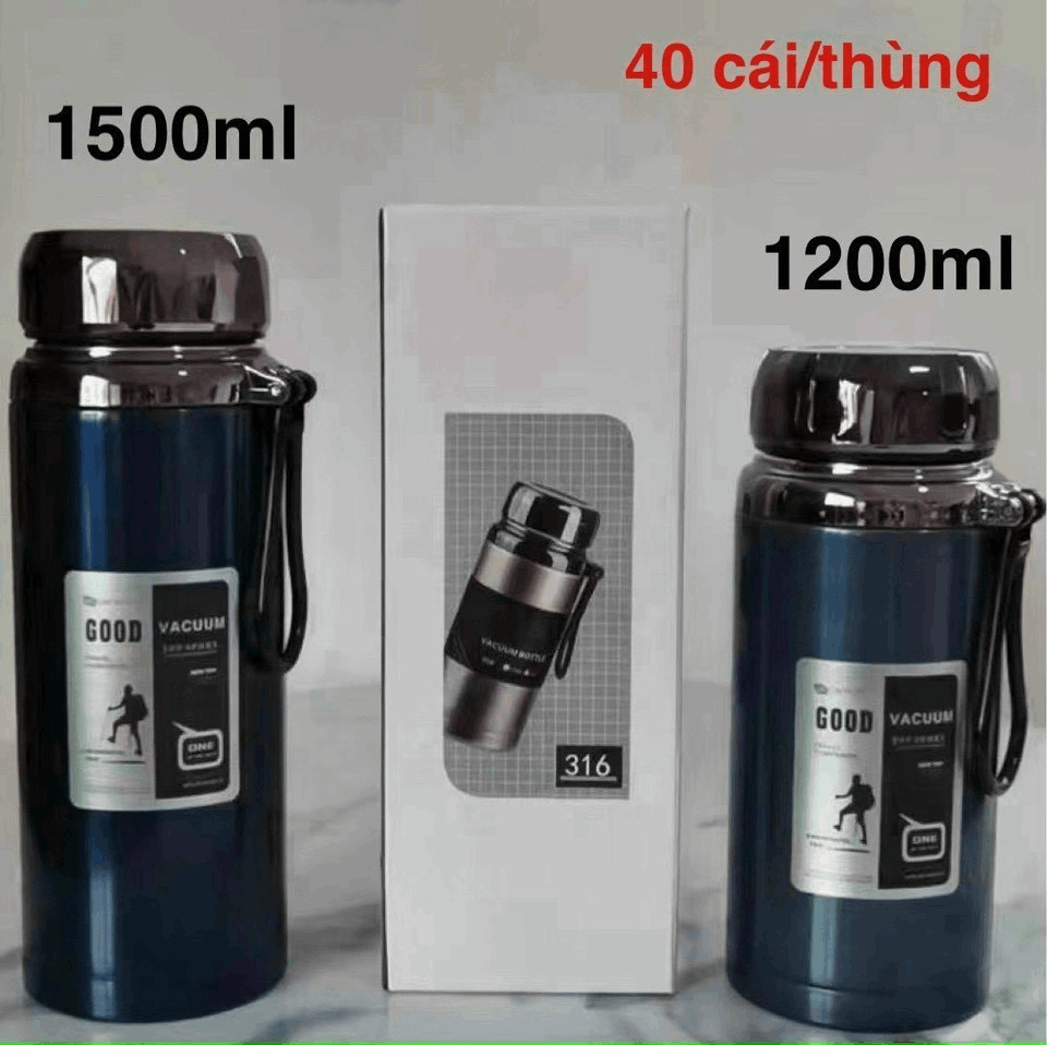 Bình giữ nhiệt Good Vaccum 1500ml Tmark (Kiện 40 cái)