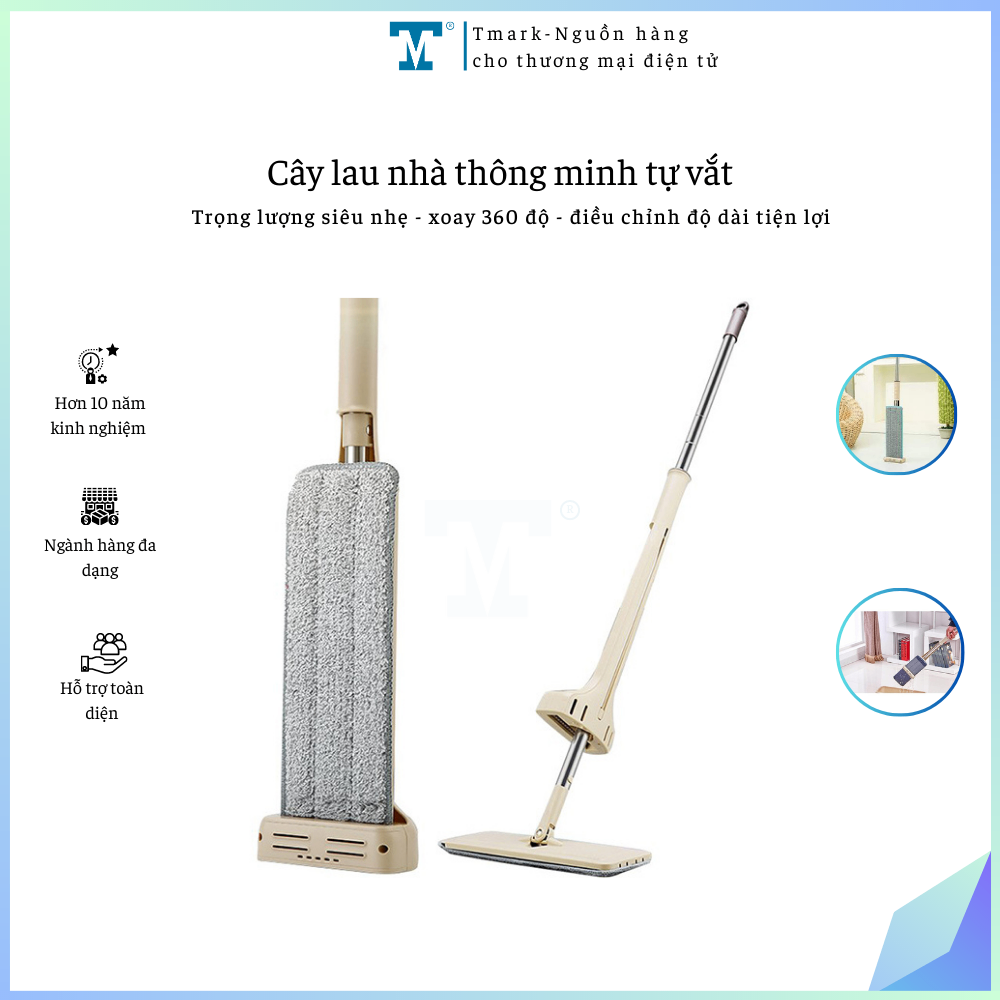 Cây lau nhà tự vắt (Kiện 100 cái)