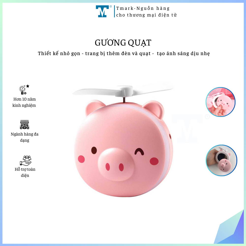 Gương quạt đa năng và thời trang (Kiện 120)