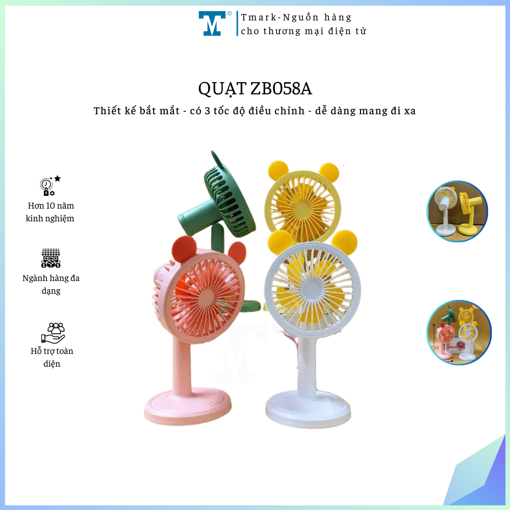 Quạt ZB058A Tmark (Kiện 72 cái)