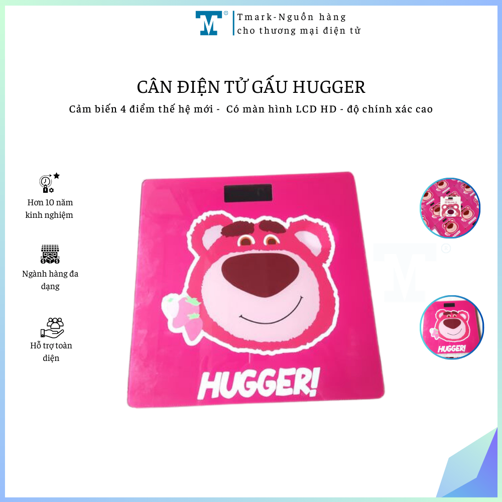 Cân điện tử gấu Hugger (Kiện 20 cái)