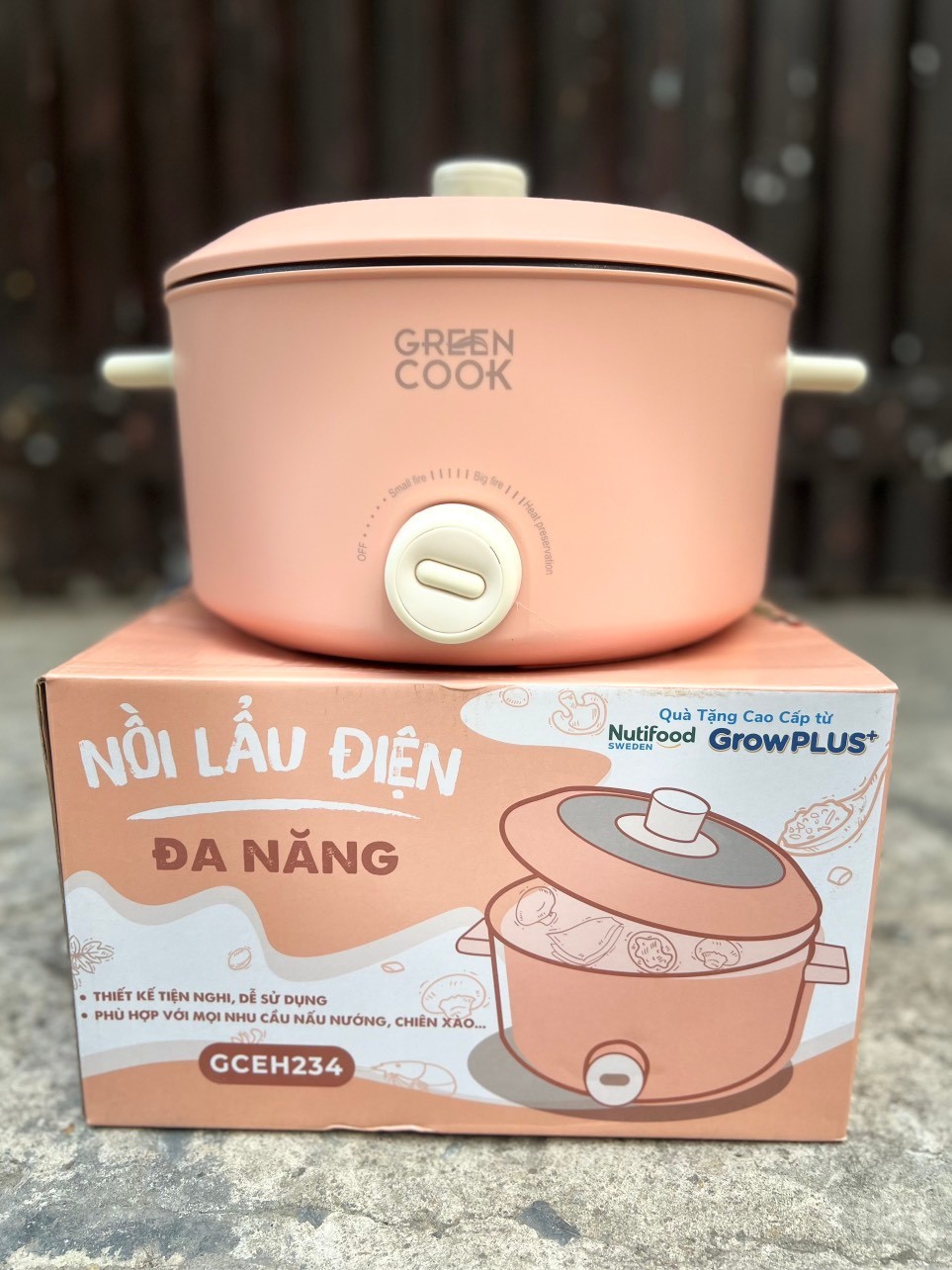 Nồi Lẩu Điện Tmark Green Cook (Kiện 12 cái)