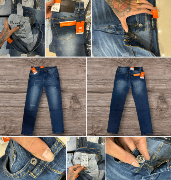 Quần bò Pull & Bear Nam (Kiện 500cái )