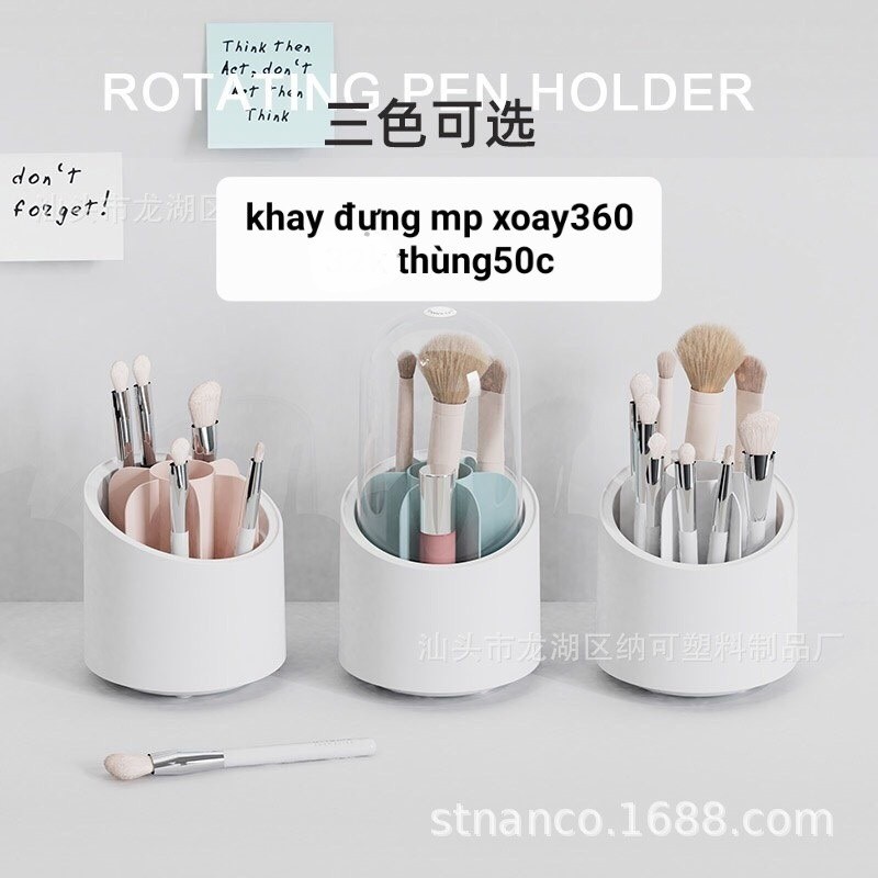 Khay đựng mỹ phẩm xoay 360 mini (Kiện 40 cái)