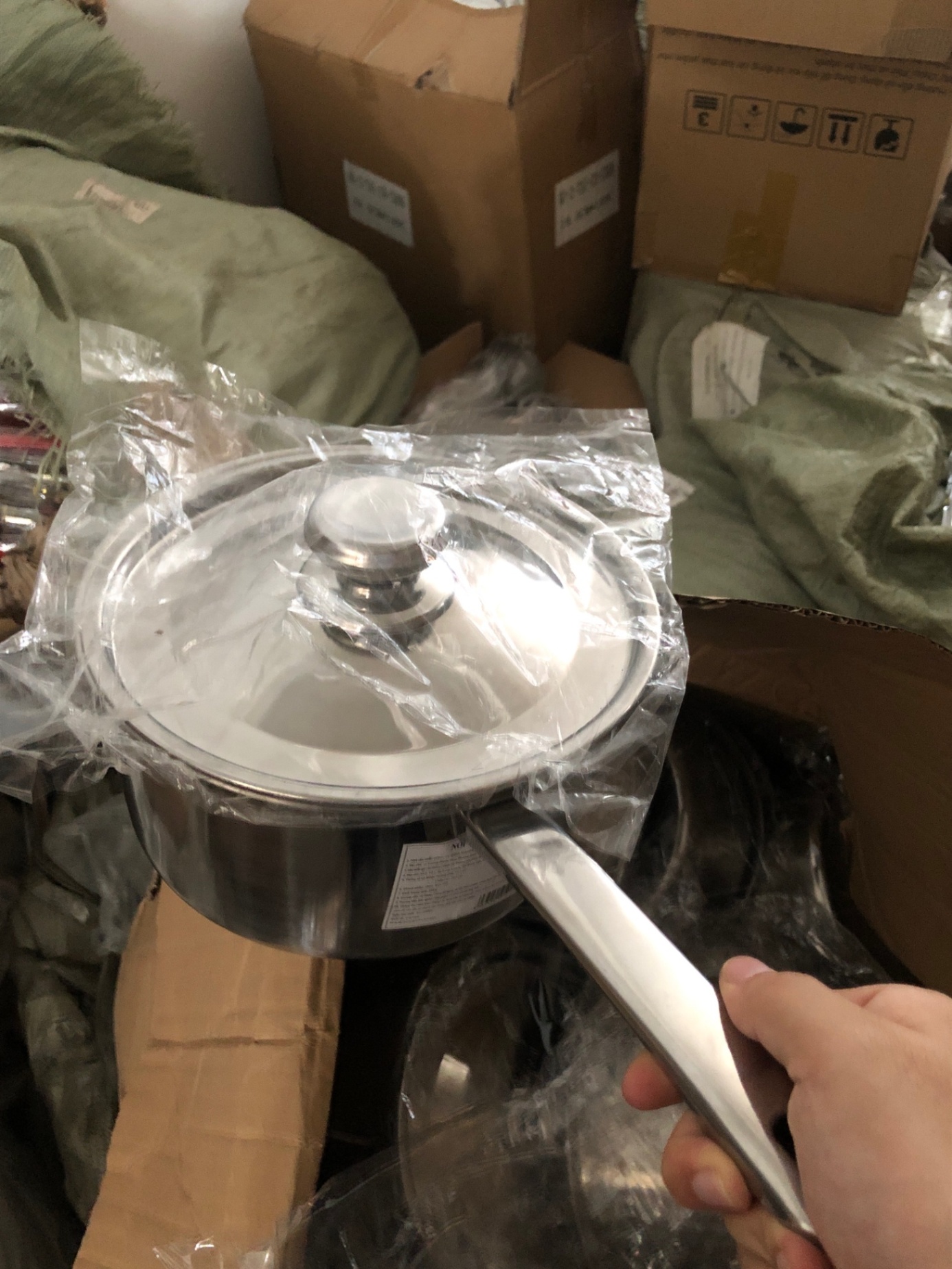 Nồi quánh 21cm inox 430 siêu xịn Tmark