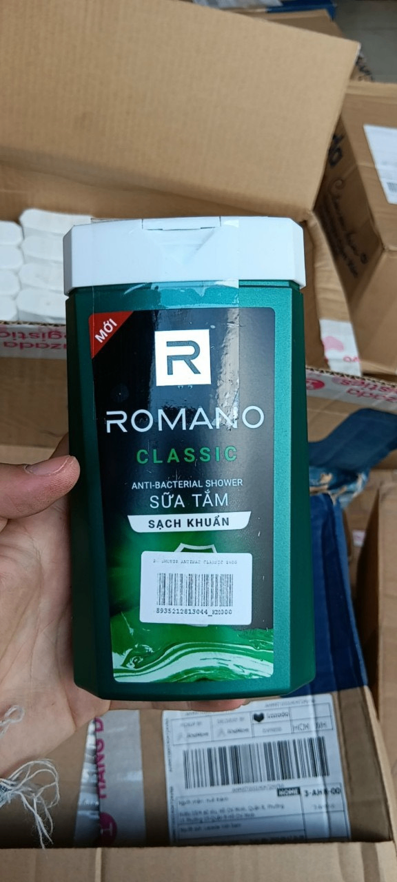 Sữa tắm hương nước hoa Romano Classic Tmark