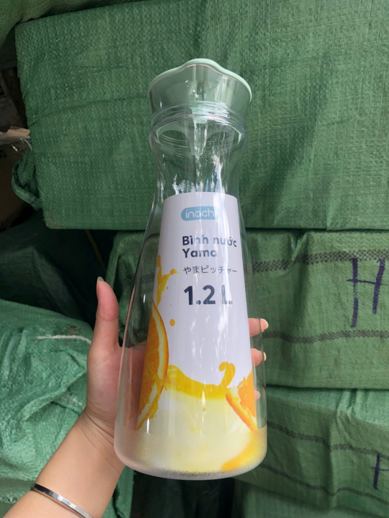 Bình nước Yama 1.2L Tmark - Hàng lô dung tích lớn và thiết kế đơn giản (Kiện 50 cái)