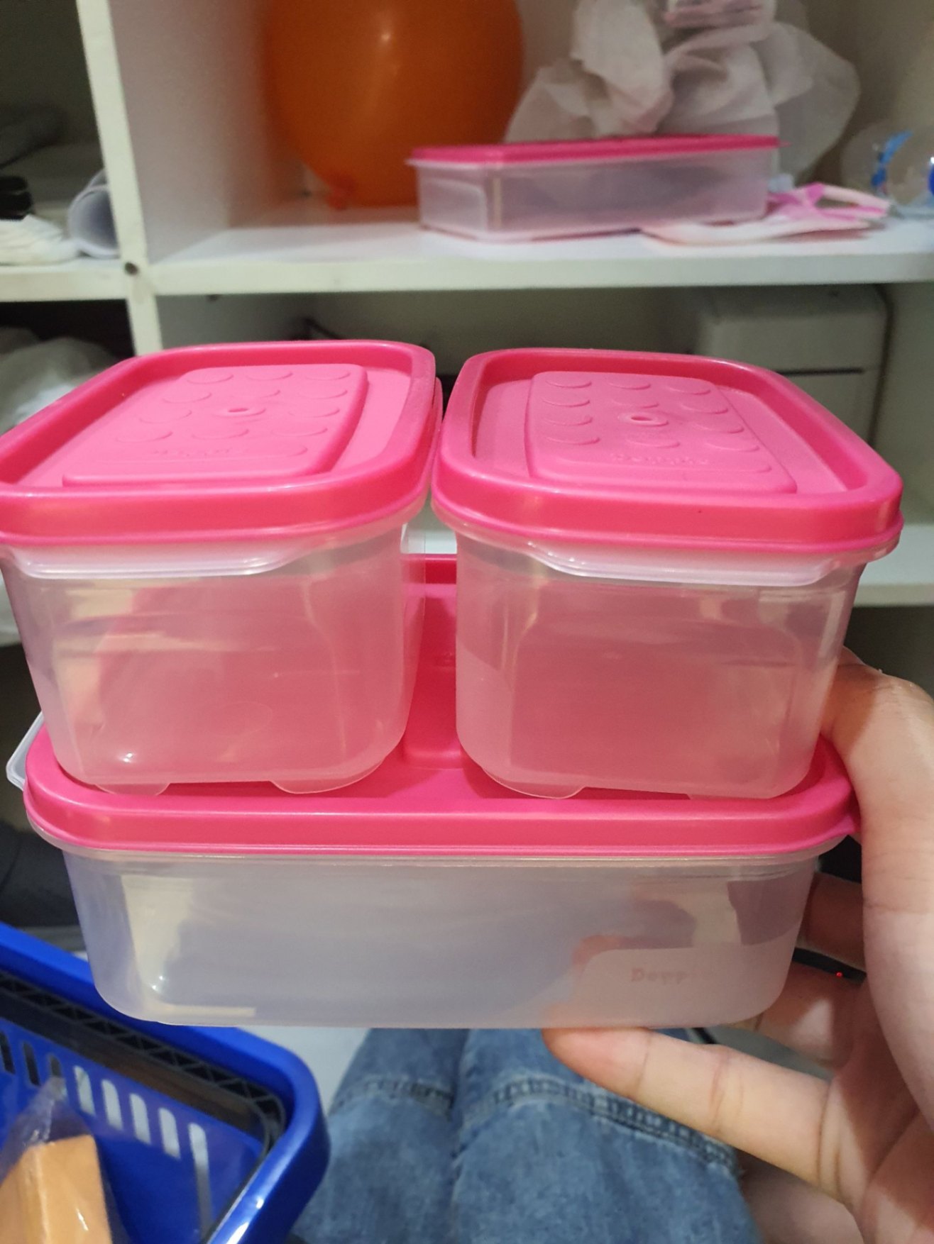 Combo 3 hộp nhưa size nhỏ + trung