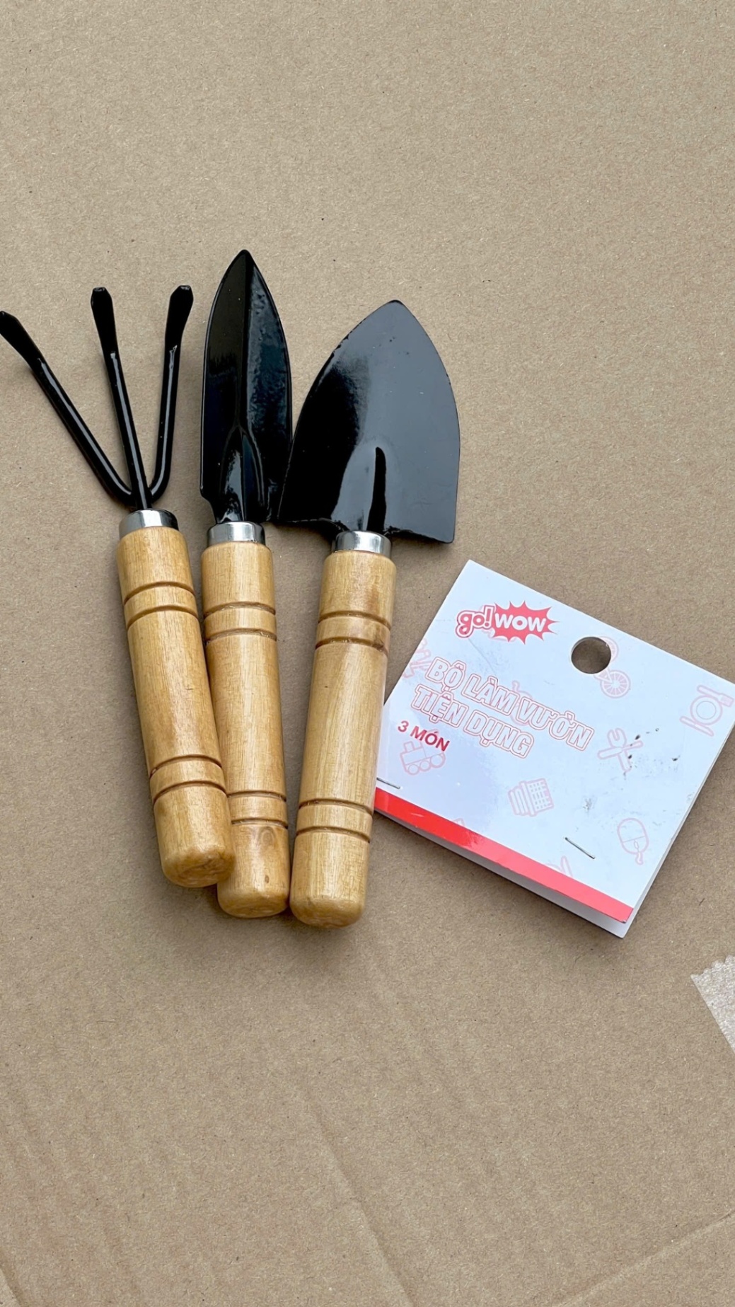 Bộ cuốc xẻng làm vườn (kiện 200 bộ)