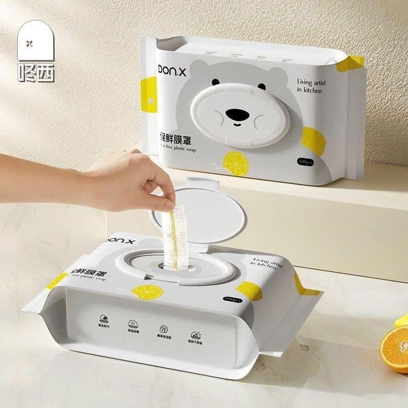 Gói rút 100 màng bọc thực phẩm (Kiện 160 gói)