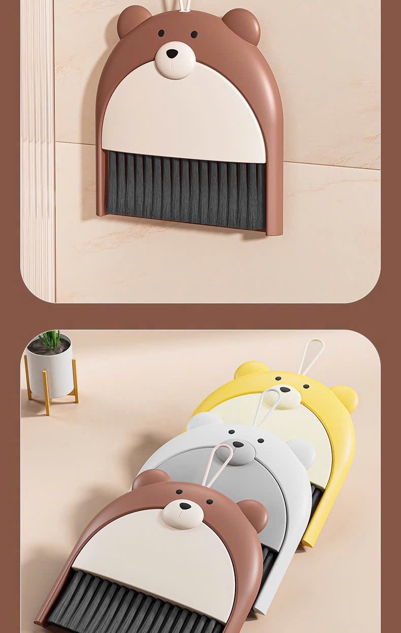 Bộ chổi và ky hốt rác gấu (Kiện 160 bộ)