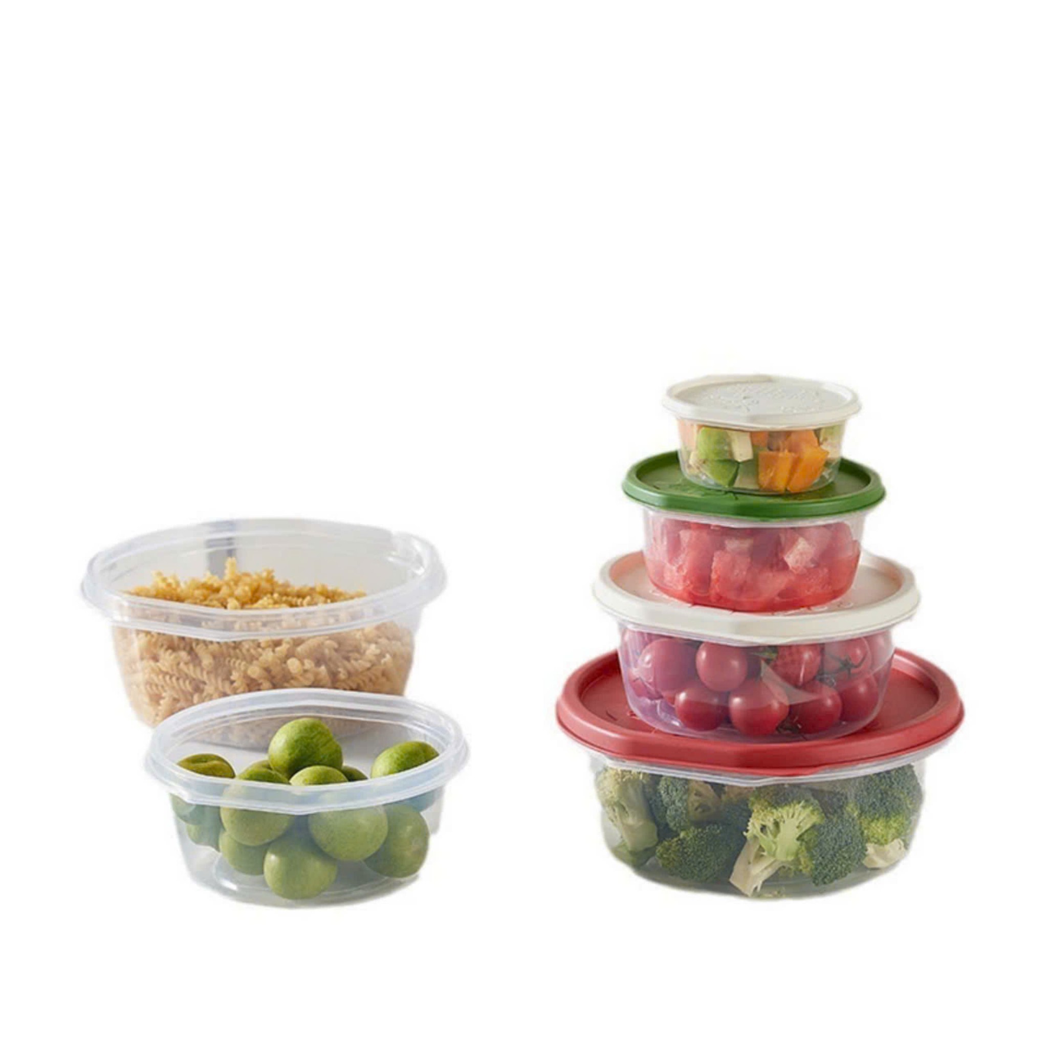 Set 4 hộp nhựa tròn Crisper (Kiện 48 bộ)