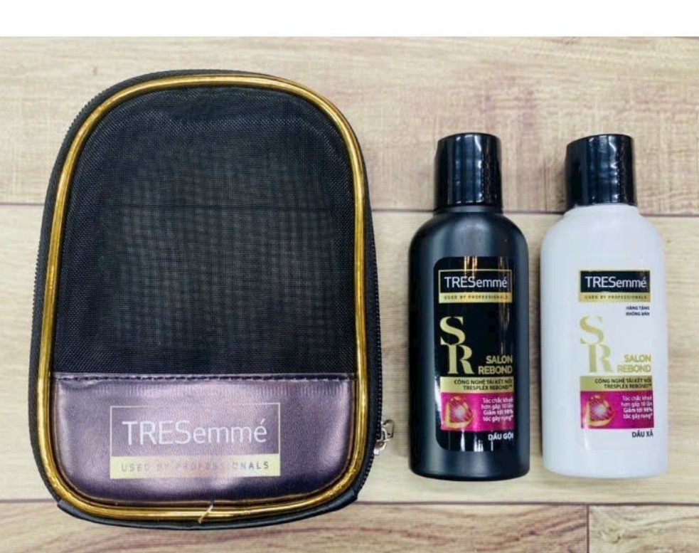 Cặp dầu gội xả Tresemme keratin smooth