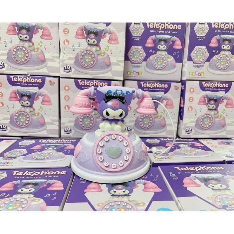 Đồ chơi - Điện thoại bàn phát nhạc kuromi