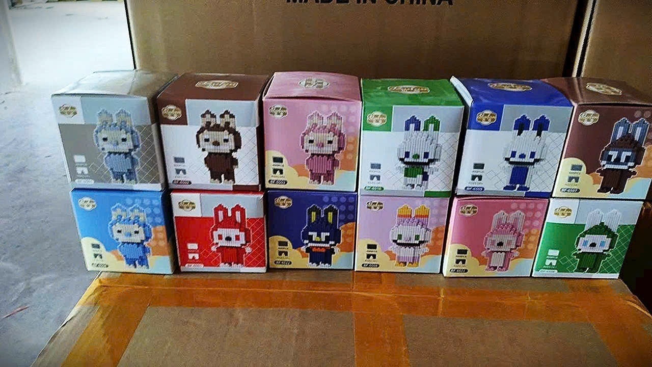 Đồ chơi - Lego mini Labubu (Kiện 180 cái)