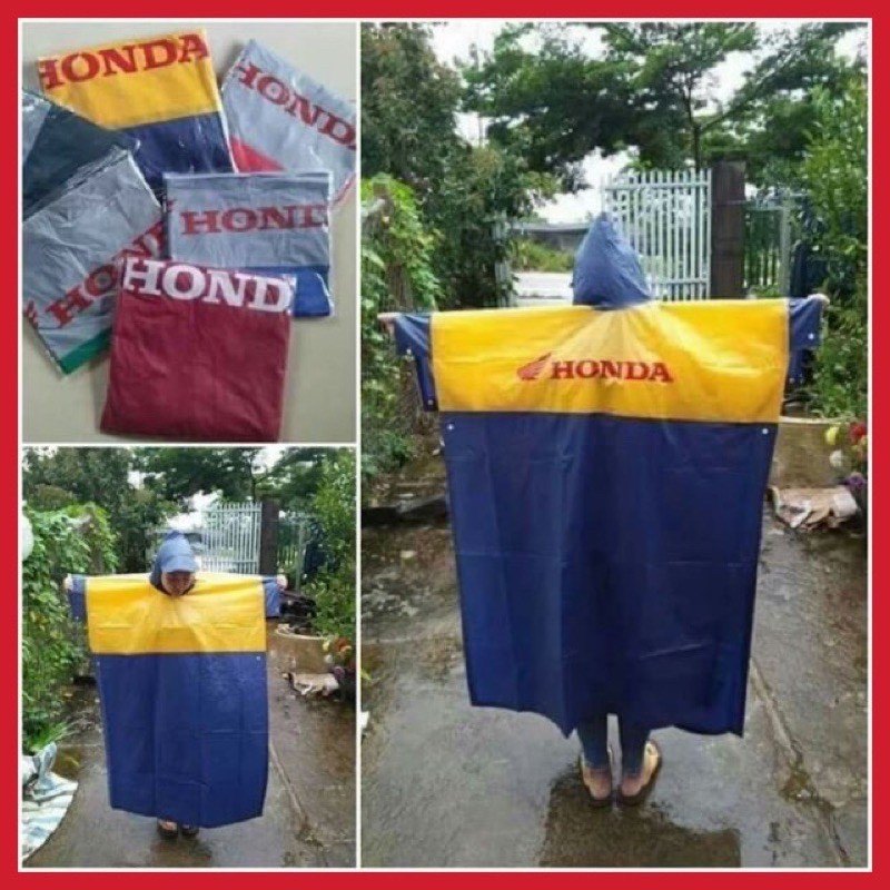 Áo mưa Honda cánh dơi Tmark (Kiện 100 cái)
