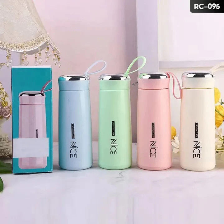 Bình nước thuỷ tinh nice 2 lớp chịu nhiệt nóng lạnh Tmark - (Kiện 80 cái)