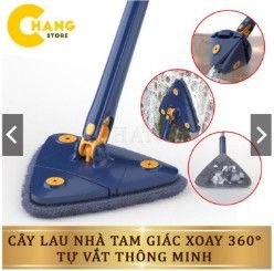 Cây lau nhà tam giác xoay 360 độ tự vắt thông minh Tmark (Kiện 30 cái)