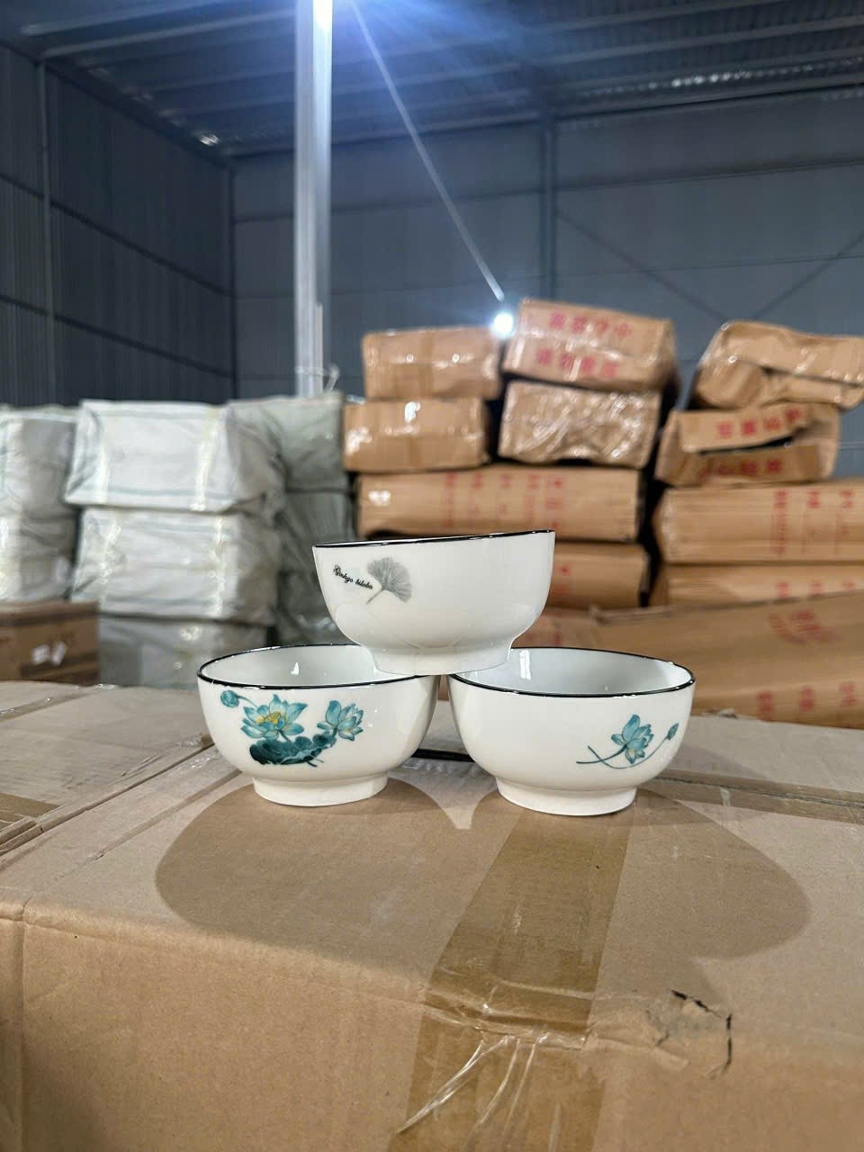 Bát sứ ăn cơm size 4.5 (kiện 90 cái)(Hàng nguyên kiện)