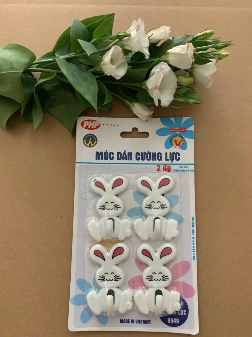 Móc dán thỏ (Kiện 400 cái)
