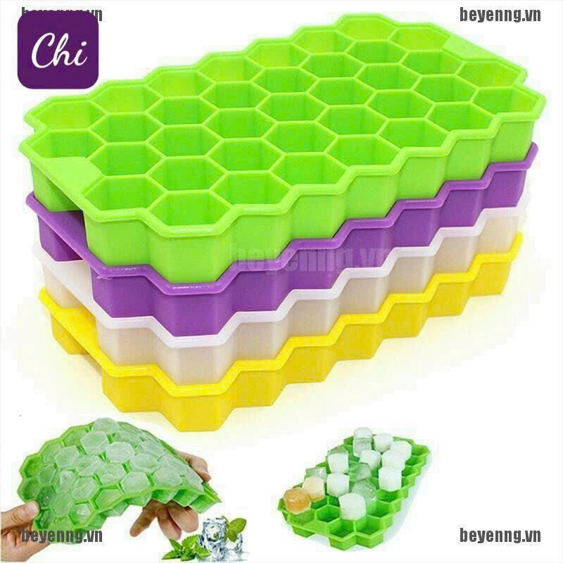 Khay làm đá silicon hình tổ ong (Kiện 100 cái)