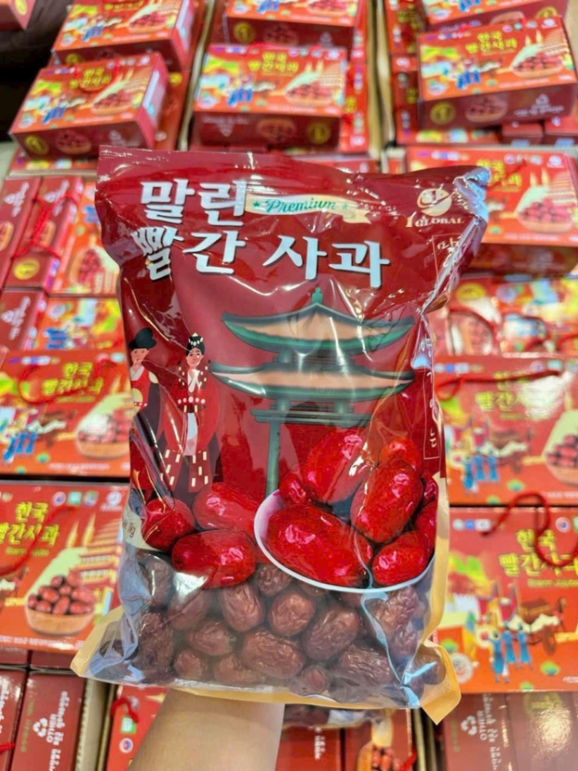 Táo đỏ premium Hàn Quốc bịch 1kg