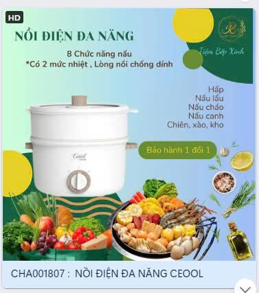 Nồi điện đa năng CEOOL