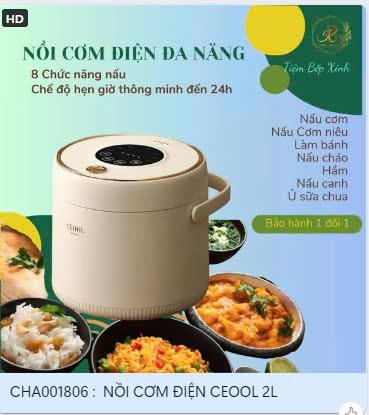 Nồi cơm điện đa năng CEOOL