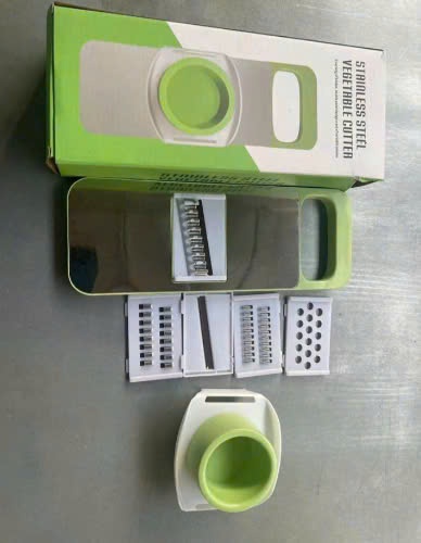 Bộ nạo rau củ 5 món, chất liệu bằng thép không gỉ, KT: (22.3x26) cm (+/-10%), nặng 230 g/bộ