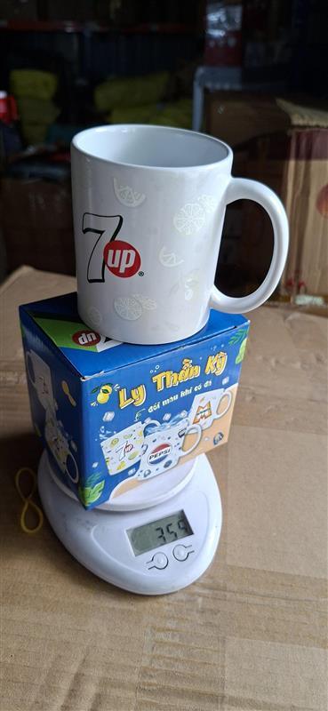 Ly sứ 7up thần kỳ đổi màu Tmark (Kiện 48 cái)