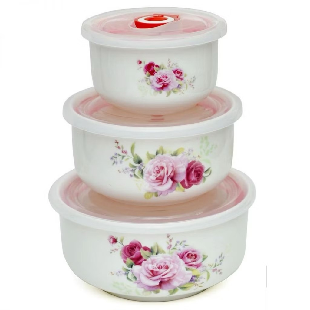 Bộ 3 thố kèm nắp (Kiện 24 bộ)(Hàng nguyên kiện)