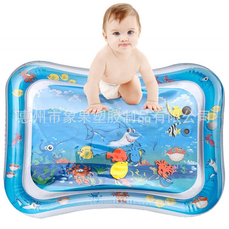 Bể bơi 180cm 2 tầng bơm hơi (180cm*140cm*37cm) bằng nhựa, cho trẻ em từ 3 tuổi trở lên