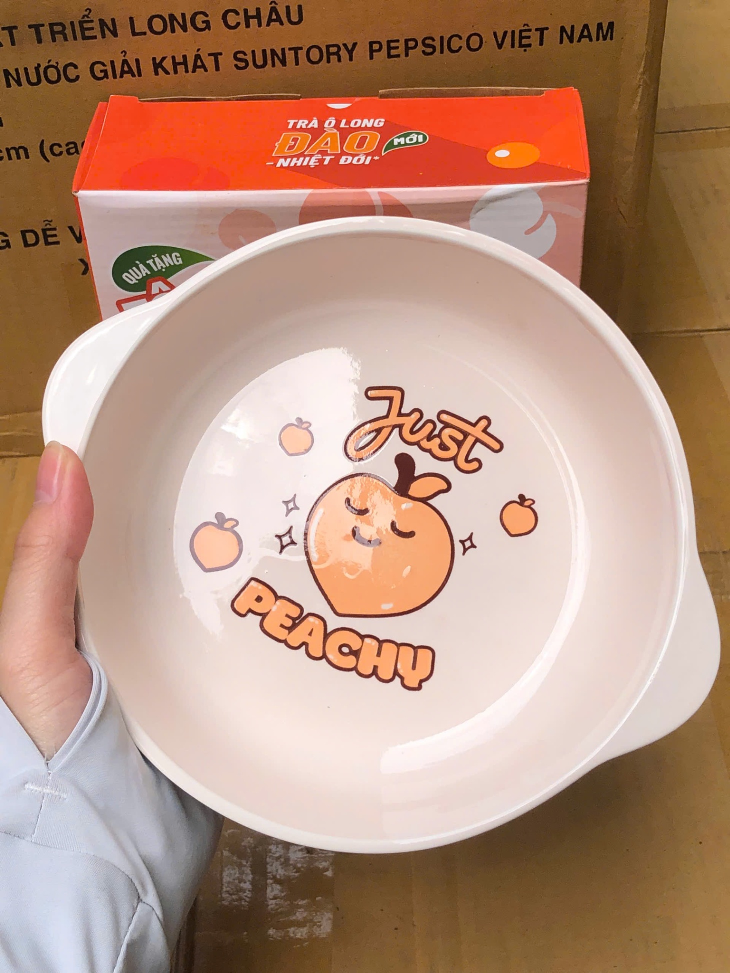Hộp tô gốm quai tráng men ( Kiện 24 cái) ( đi từ 5k)